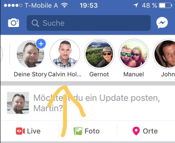 נראה כי פייסבוק מאפשרת כעת לדפים נבחרים לשתף סיפורי פייסבוק.