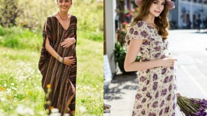 דגמי שמלת טיריל טריליל לנשים בהריון