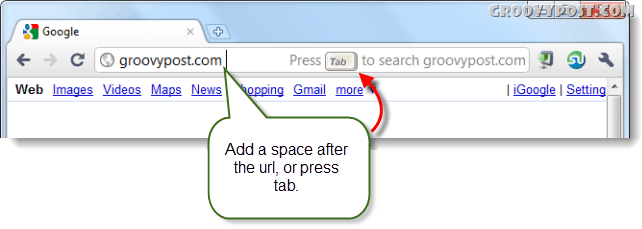 חיפוש בגוגל בגוגל מסרגל הכתובות של Chrome