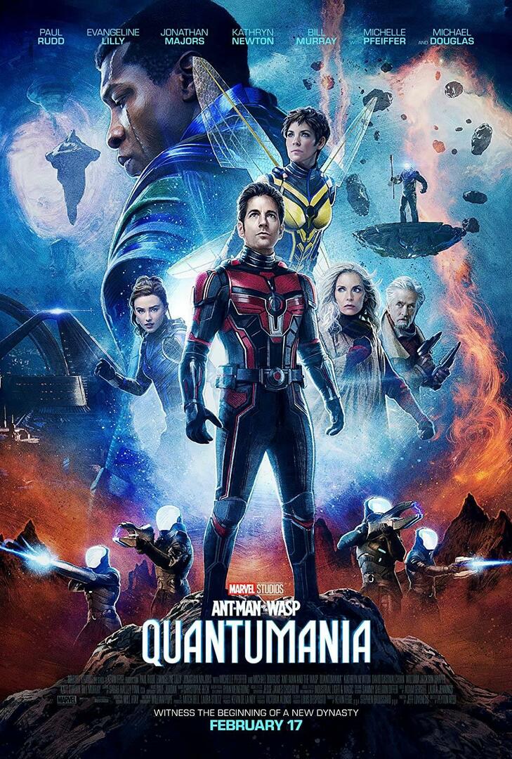 פוסטר הסרט Ant-Man and the Wasp: Quantumania