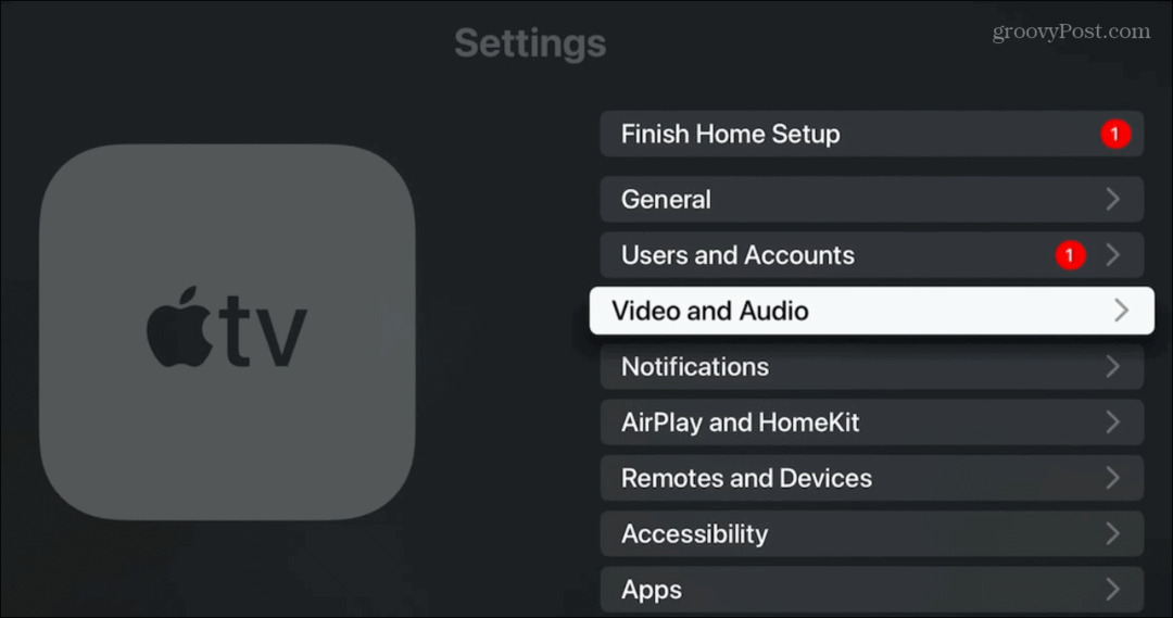 כיצד לשנות את רזולוציית התצוגה של Apple TV