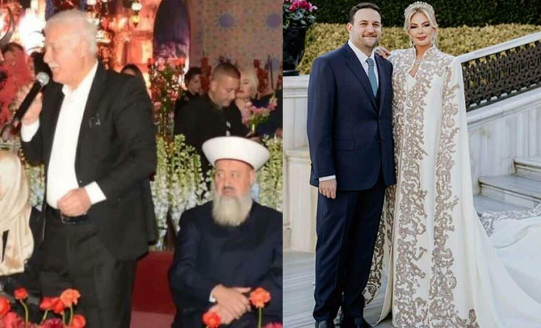 Nihat Hatipoğlu, שנישאה לדוגמן לשעבר Burcu Özüyaman, הצהירה על החתונה!