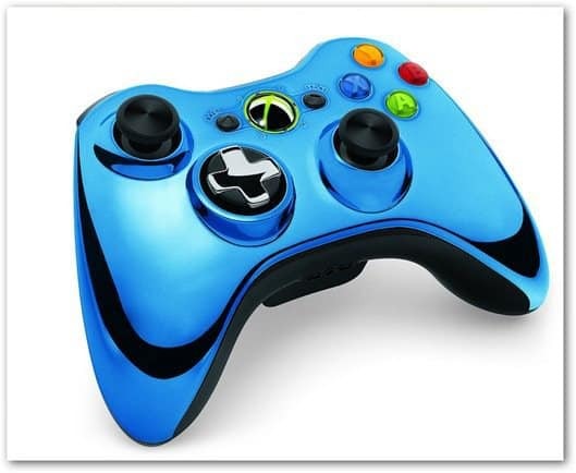 בקר כרום Xbox 360 כחול