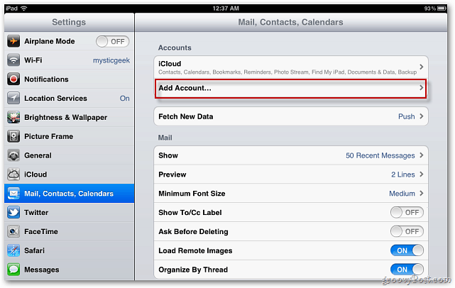 כיצד להגדיר דואר ב- iPhone, iPad או iPod Touch