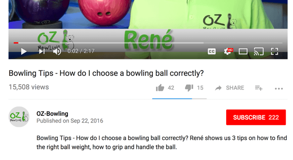 OZ-Bowling תירגמה את כותרתה ותיאורה הגרמני המקורי לאנגלית.