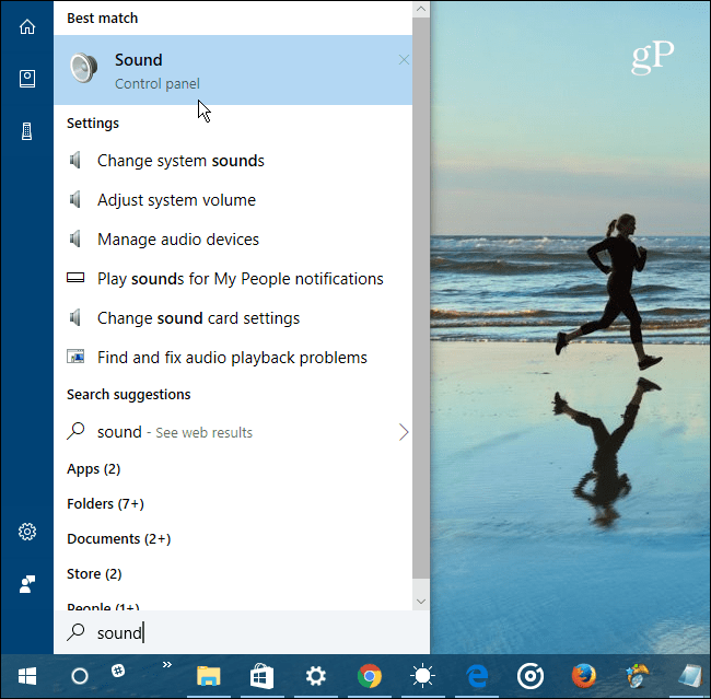 תפריט התחל Windows 10