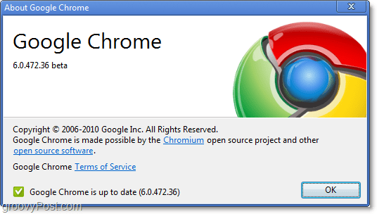 בטא של Chrome Chrome 6