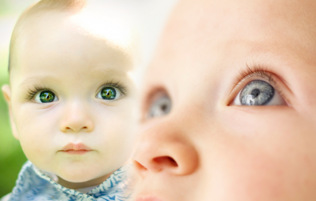 צבע עיניים אצל תינוקות