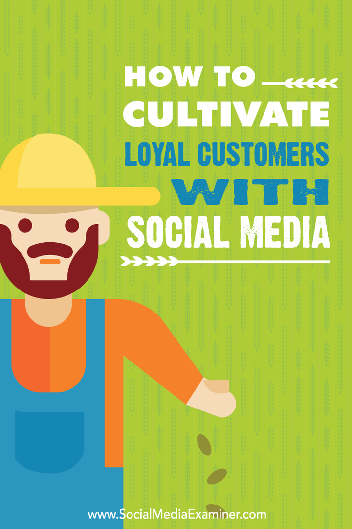 כיצד לטפח לקוחות נאמנים באמצעות מדיה חברתית: בוחן מדיה חברתית