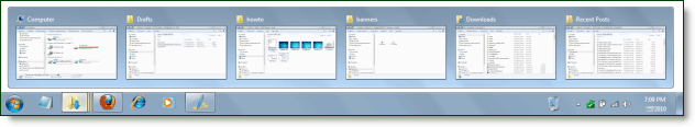 קרא כיצד ליצור את סרגל המשימות באופן אוטומטי להציג את החלון הפעיל האחרון ב- Windows 7