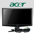 Acer לשחרר צג עם מקלט תלת מימד מובנה