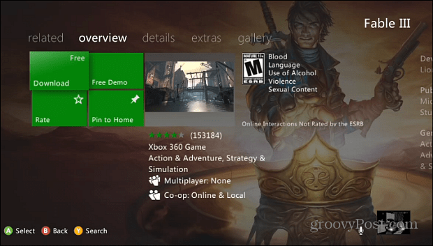 חבר Xbox של זהב Live? כך תוכלו לקבל את העותק החינמי שלכם ל- Fable III