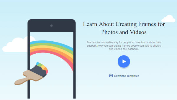 הפלטפורמה החדשה של פייסבוק אפקטים של פייסבוק מאפשרת לכל אחד, כולל בעלי עמודי פייסבוק, ליצור מסגרות פרופיל מותאמות אישית לתמונות המשתמשים.