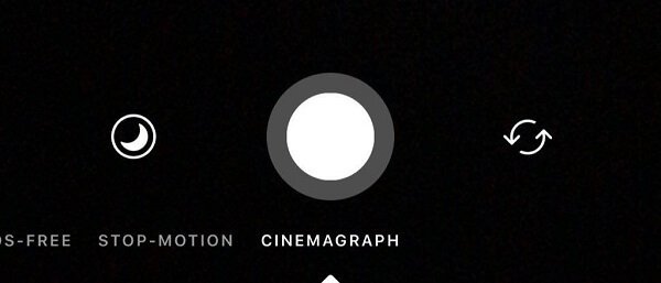 אינסטגרם בודקת תכונה חדשה של Cinemagraph במצלמה.
