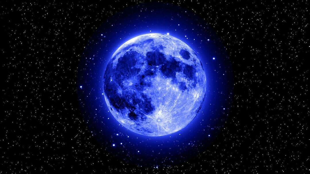 מתי יתרחש הירח הכחול?