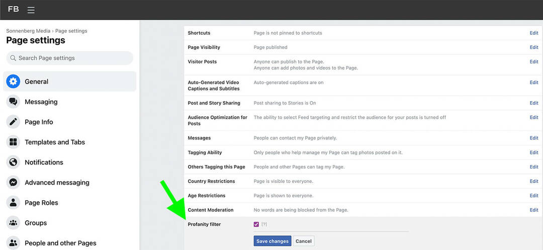 כיצד-למודר-facebook-page-conversations-comments-for-keywords-propanity-filter-step-8