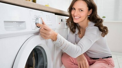 כיצד להשתמש במכונת הכביסה? 