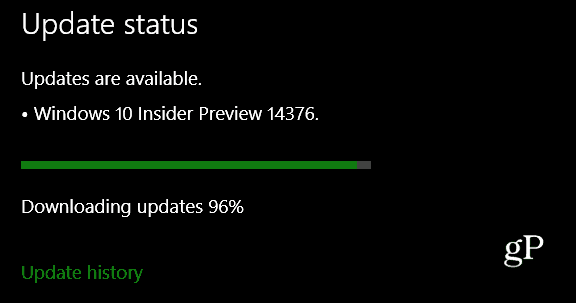 תצוגה מקדימה של Windows 10 Build 14376 למחשבים ניידים ומשוחררת