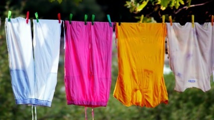 כיצד נשמרים צבעי הכביסה? 