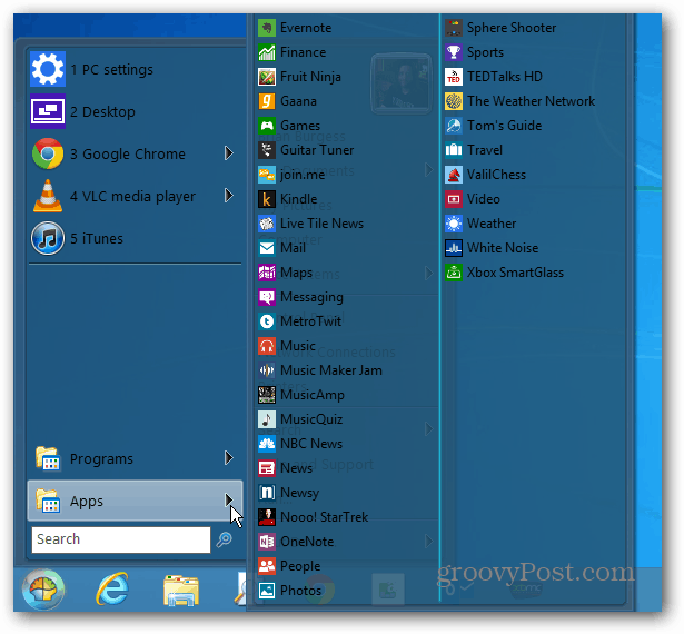 יישומי Windows 8