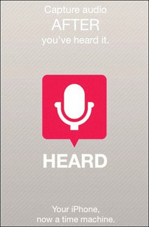 שמע: אפליקציית אייפון חדשה מתעדת קבוע שמע להשמעה בחמש הדקות האחרונות