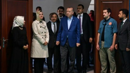הנשיא ארדואן ביקר בבית הילדים של Kasımpaşa!