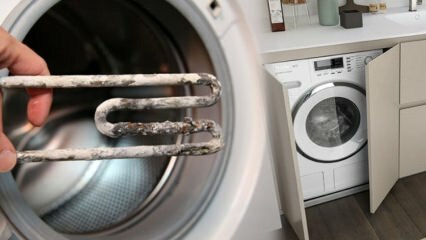 כיצד לנקות את הסיד של מכונת הכביסה? טריקים ...