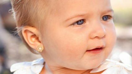 מתי צריך לחדור את אוזני התינוקות?
