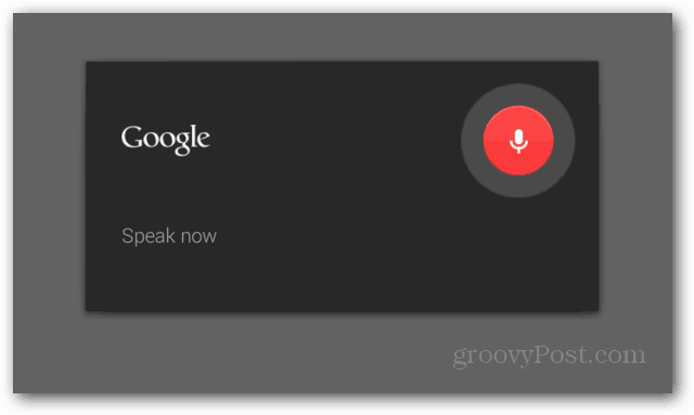 הערות קוליות של Google Keep