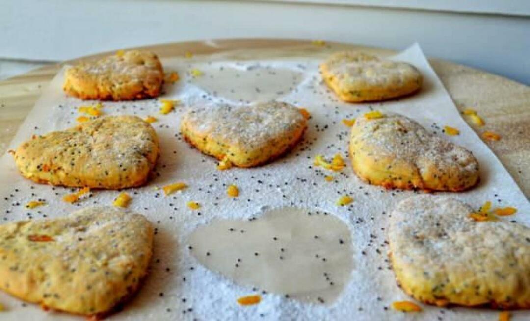 איך מכינים עוגיות פרג לימון?