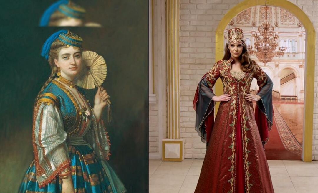 איך נראו בגדי נשים בארמון העות'מאני במאות ה-18 וה-19? 