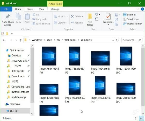 כך תוכלו למצוא את טפטים של Windows 10
