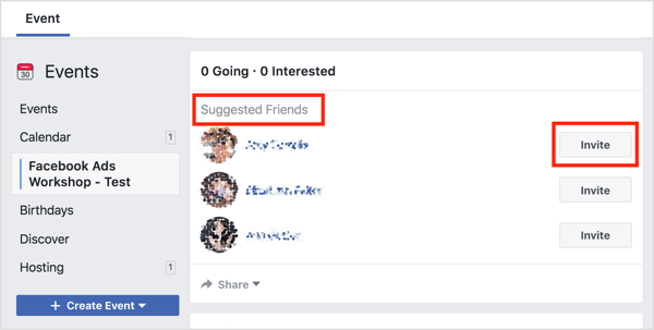 פייסבוק תציע לאנשים להזמין שהם חברים שלך שאוהבים גם את דף המארח כאופציה ראשונה.