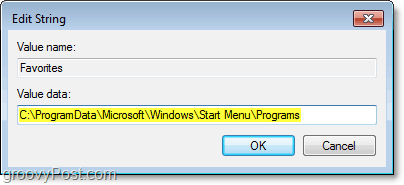 התחל לתקן תפריט ל- XP בחלונות 7