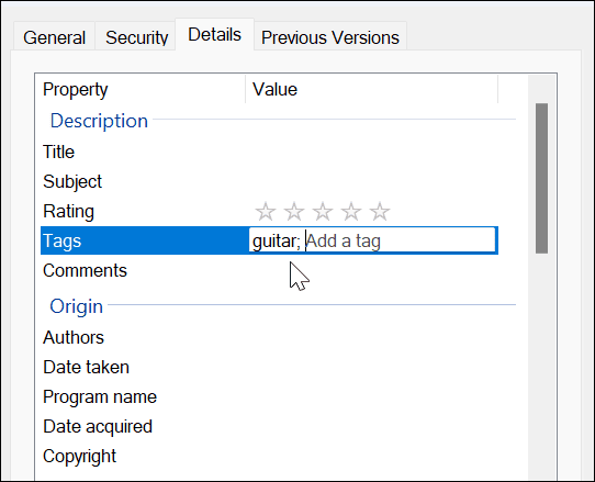 הוסף תגיות לקבצים ב-Windows 11