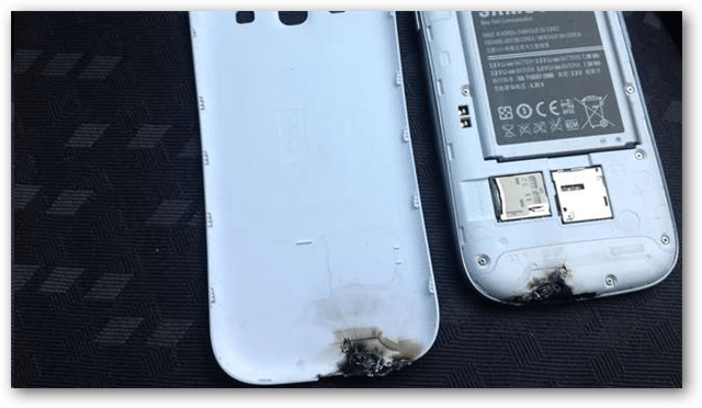 שרוף Samsung Galaxy S II