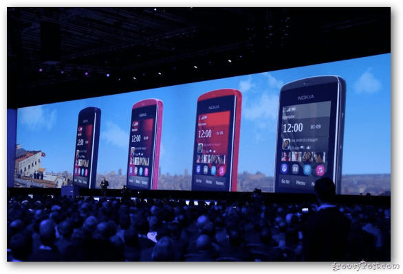 נוקיה מכריזה על טלפונים חכמים של Lumia ו- Asha