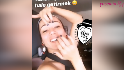 וידיאו לעיסוי פנים של Gökçe Bahardır