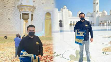  CZN Burak התפלל במסגד שייח זייד בדובאי! מיהו CZN Burak?