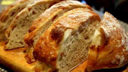 איך להכין לחם מהיר בבית? מתכון לחם שאינו מעופש זמן רב