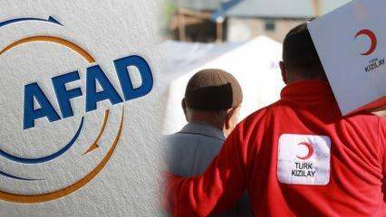 כיצד ניתן לתרום תרומת רעידת אדמה של AFAD? ערוצי התרומות של AFAD ורשימת הצרכים של הסהר האדום...