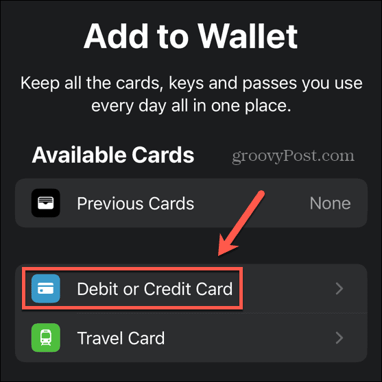 Apple Pay כרטיסי חיוב או אשראי