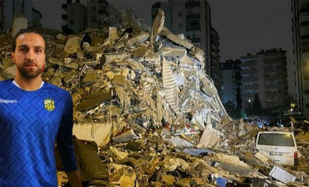 חדשות מרות מאזור רעידת האדמה: שחקן הכדורגל המפורסם אהמט אייפ טורקסלן איבד את חייו!