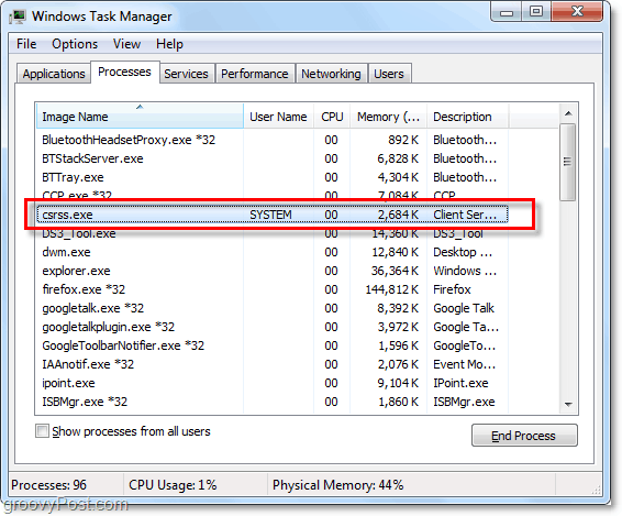 מה זה csrss.exe והאם זה בטוח לריצה או וירוס?