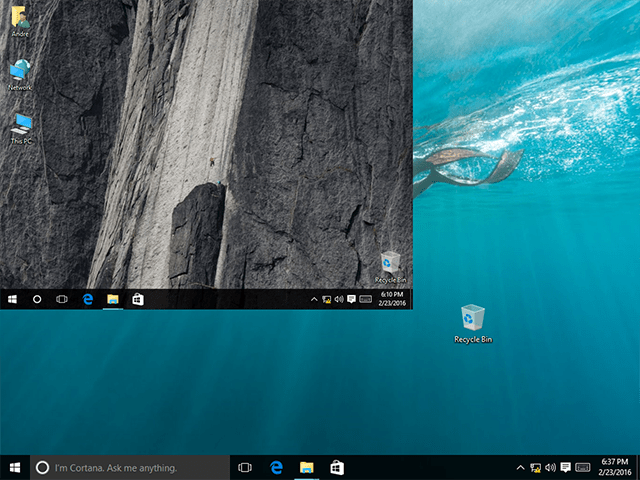 עצור את סמלי שולחן העבודה של Windows 10 משינוי מיקום לאחר רענון מסך