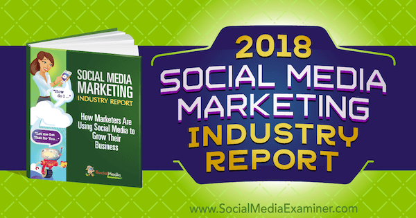 דוח תעשיית שיווק במדיה חברתית 2018 על בוחן מדיה חברתית.