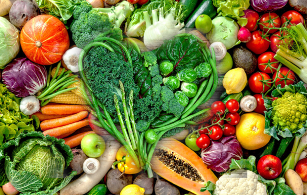 רשימת תזונה צמחית בריאה