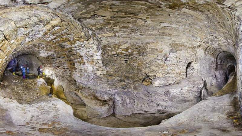 מה התכונה במנהרות הנסתרות של המאה ה -4 בספרנבולו? רשימת מורשת עולמית של אונסק"ו