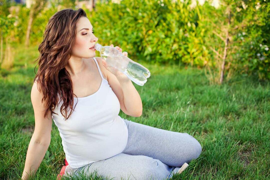 צריכת נוזלים במהלך ההריון
