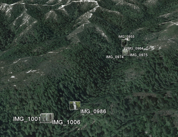 תמונות גיאוסתר של Google Earth